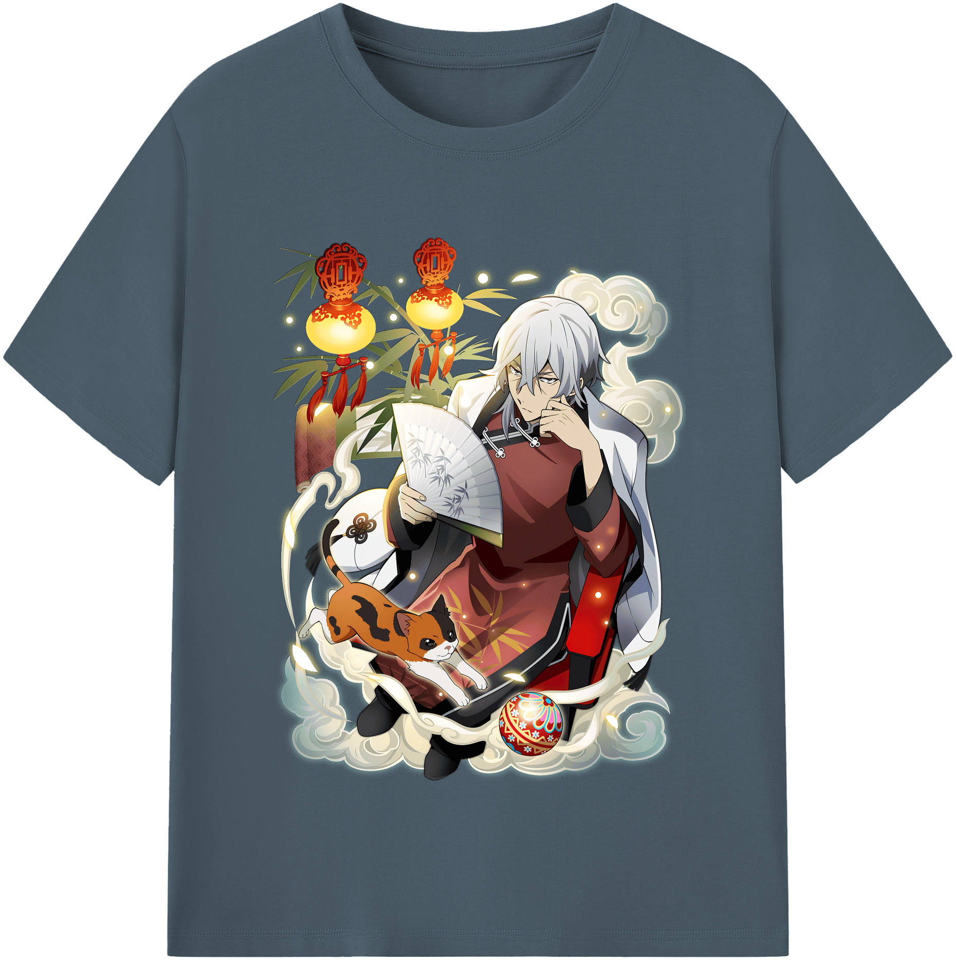 （画像用） 文豪ストレイドッグス Bungo Stray Dogs 綿100％半袖Tシャツ（フロントプリント）